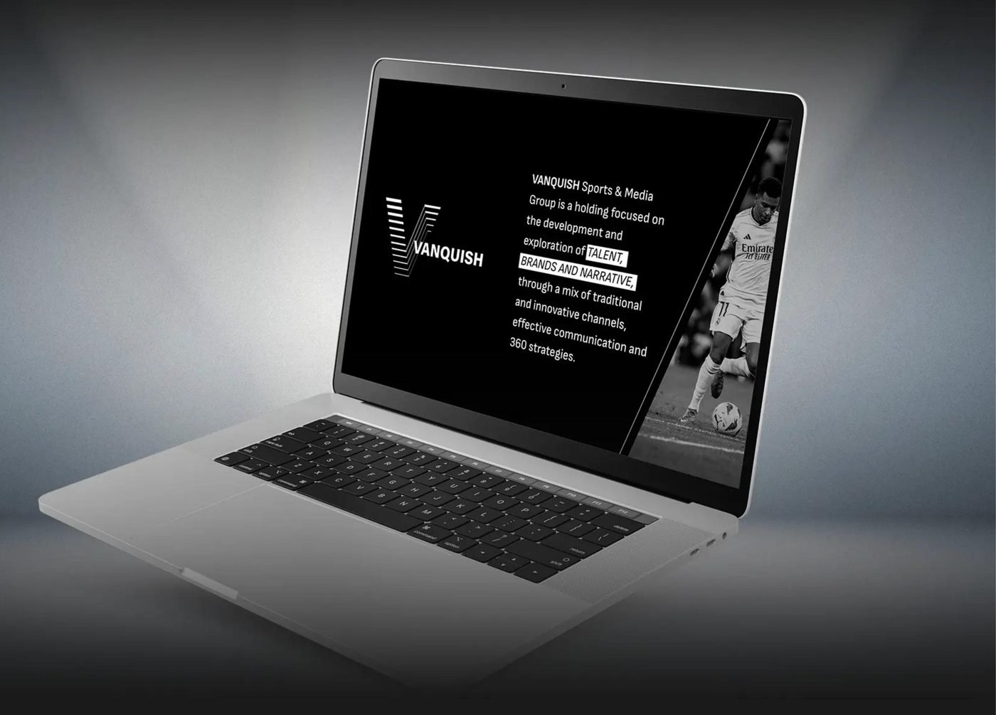 Plataforma web de marketing deportivo Vanquish